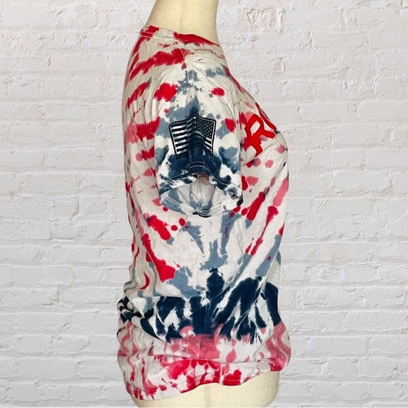Rogue T-Shirt | Tie-Dye | Red White Blue | CrossFit |Any Gender| Small | NWOT - Picture 2 of 5